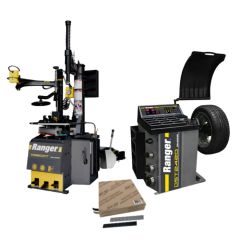 Ranger R980AT-L Tire Changer + DST2420 Wheel Balancer + Weights Combo