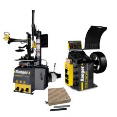 Ranger R980AT-L Tire Changer + DST30P Wheel Balancer + Weights Combo