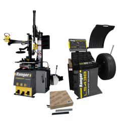 Ranger R980AT Tire Changer + LS43B Wheel Balancer + Weights Combo