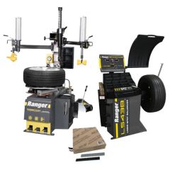 Ranger R980DP Tire Changer + LS43B Wheel Balancer + Weights Combo