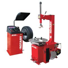 Rotary RW138140C Value Combo Includes R140i Swingarm Shop Tire Changer and R138 2D Wheel Balancer