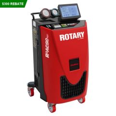 Rotary R3AC80 A/C Recharging Station Dual-Gas R134a & R1234yf Automatically Recover, Recycle, And Recharge With One Machine 