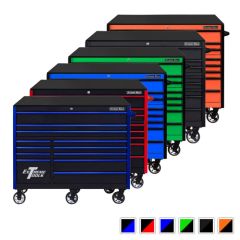 Extreme Tools RX Professional Series 55" Rolling Cabinet Available in 6 Colors