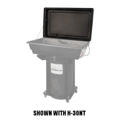 StillClean Plastic Cover for Aqueous Parts Washers Shown with H-30NT