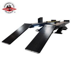 Challenger Lifts SX14-SR Scissor Alignment Lift Surface Mount 14,000 lbs. Capacity with Standard Length Ramps 