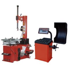 ASEplatinum TC-950 Tire Changer with WB-953 Computer Wheel Balancer Combo 