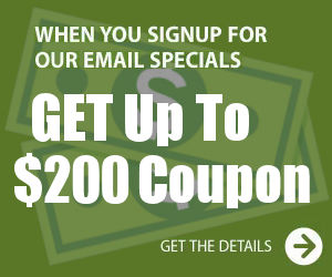 Get Up To $200 Coupon When You Signup For Email Specials