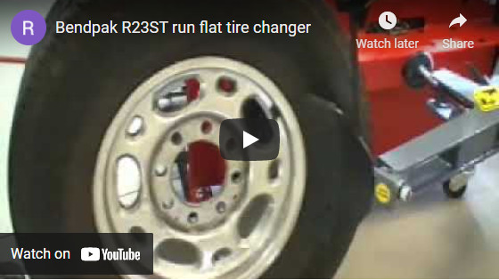 Bendpak R23ST Run Flat Tire Changer