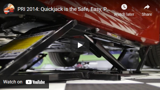 PRI 2014 Quickjack is the Safe, Easy, Portable Way to Lift Your Car