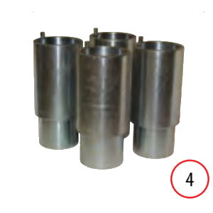 Stackable Foot Pad Extensions